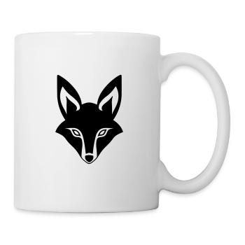 Fuchs - Tasse - Weiß - Rechts