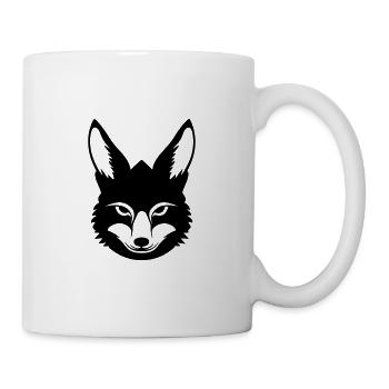 Fuchs - Tasse - Weiß - Rechts