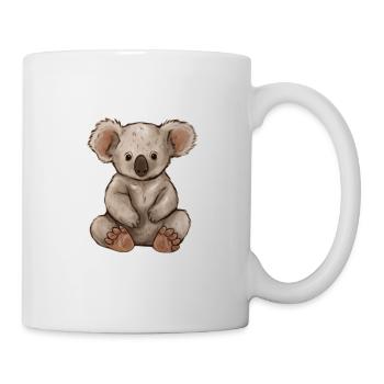 Koala Koalabär Geschenkidee - Tasse - Weiß - Rechts