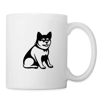 Shiba Inu Dog - Mug - white - Right