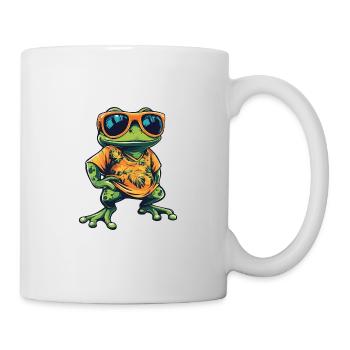 Frog Comic Holiday - Mug - white - Right