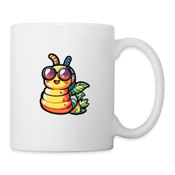 Worm Comic Holiday - Mug blanc - blanc - Droite