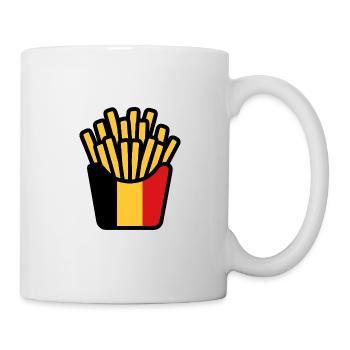 Pop Art Flag Fries - Mug - white - Right