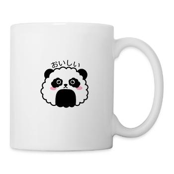 Panda-Onigiri Reisball - Tasse - Weiß - Rechts