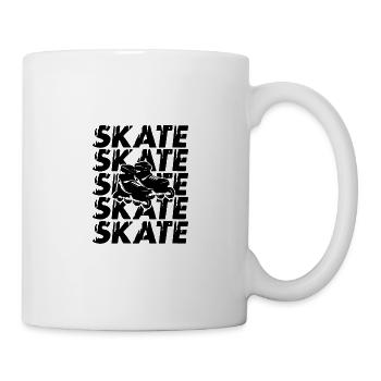inlineskates sport - Tasse - Weiß - Rechts