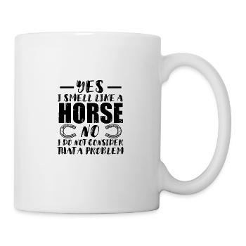 pferde horses - Tasse - Weiß - Rechts