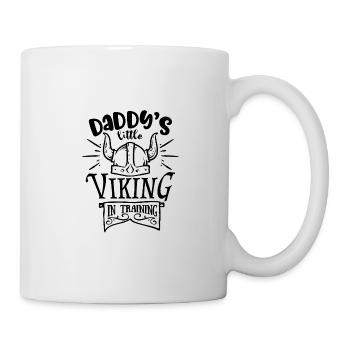 Papa’s Little Viking - Bébé Enfant Moyen Âge - Mug blanc - blanc - Droite