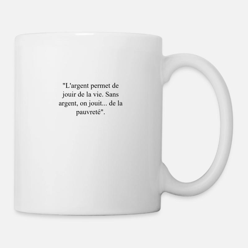 ₿TeeSee - Mug blanc - blanc