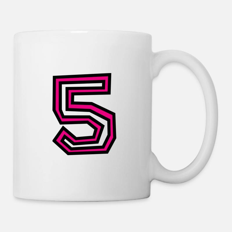 5 - Mug blanc - blanc