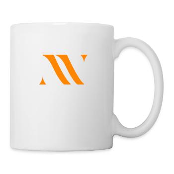 Orange - Tasse - Weiß - Rechts