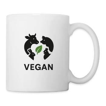 Vegan - Mug - white - Right