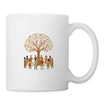 Make your life meaningful - Tasse - Weiß - Rechts