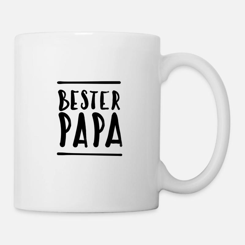 Bester Papa - Tasse - Weiß