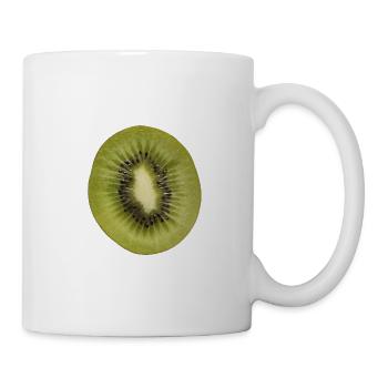 Kiwi - Tasse - Weiß - Rechts