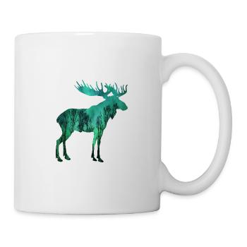 ELK SCANDINAVIA Aurores Boréales Aurores Boréales - Mug blanc - blanc - Droite