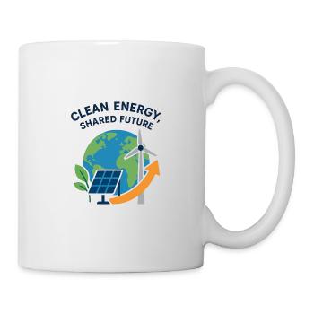 Planet Power: Clean Energy Globe - Mug - white - Right