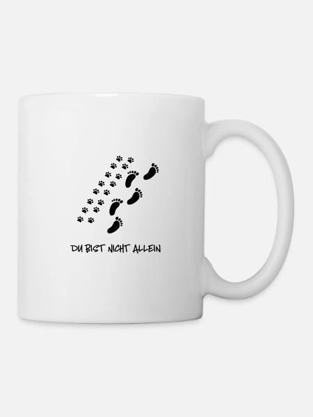 Hund - Tasse - Weiß