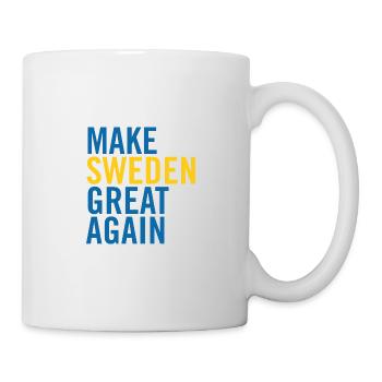 Rendre à la Suède sa grandeur - Mug blanc - blanc - Droite