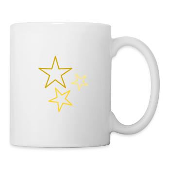 STAR. STAR. STARS. FEAST. ANNIVERSARY. CHRISTMAS - Mug - white - Right
