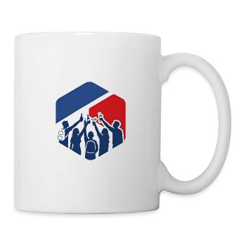 Daytrippin Official Community Gear - Tasse - Weiß - Rechts