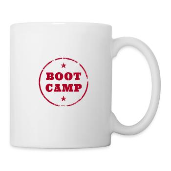 Bootcamp Trainingslager Grundausbildung US-Militär - Tasse - Weiß - Rechts