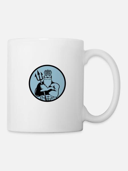 poseidon 002 - Mug blanc - blanc
