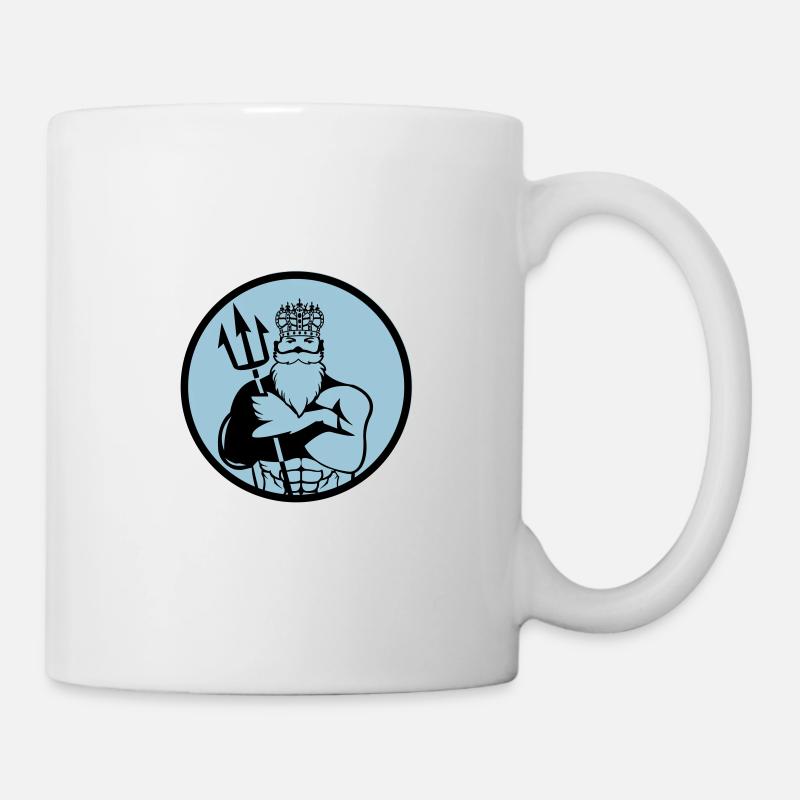 poseidon 002 - Tasse - Weiß