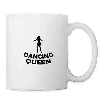 dance queen 002 - Mug blanc - blanc - Droite