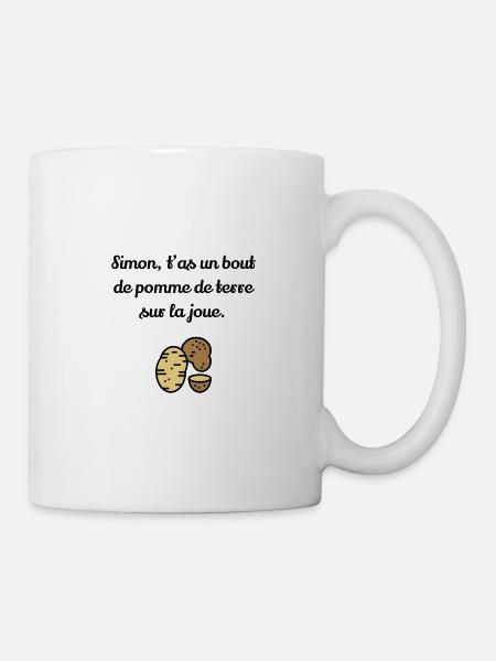 Simon, t'as un bout... La Cité de la Peur - Mug blanc - blanc
