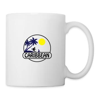 Caraïbes 02 - Mug blanc - blanc - Droite