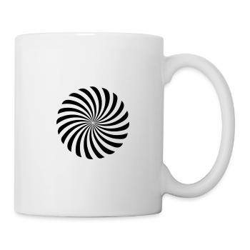 spirale - Mug blanc - blanc - Droite