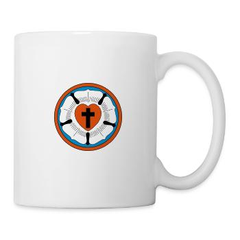 Luther rose - Mug blanc - blanc - Droite