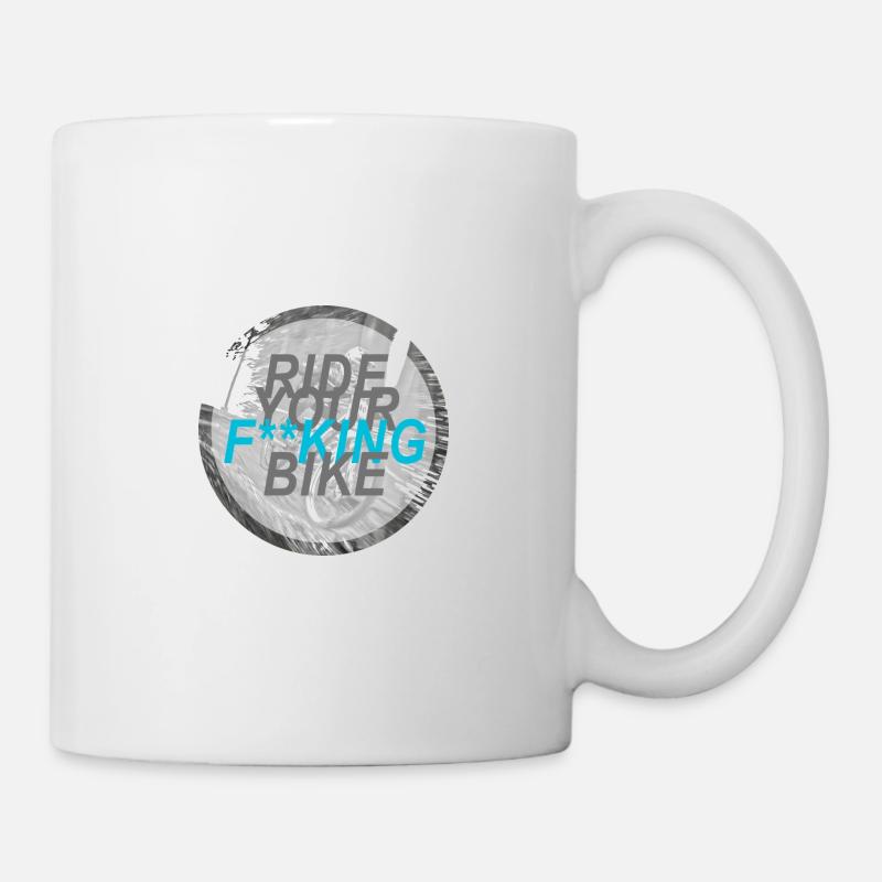 VTT - Mug blanc - blanc