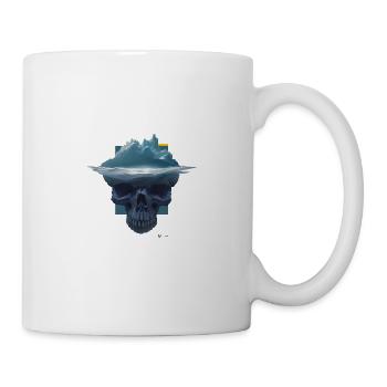 Floating Skull Island - Mug - white - Right