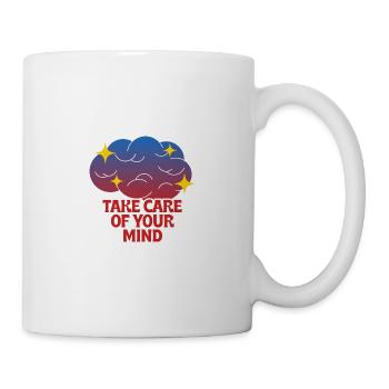 Pass auf dich auf! - Tasse - Weiß - Rechts