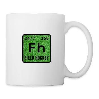Hockey Field Hockey Artificial Grass Hockey Hockey Team - Mug - white - Right
