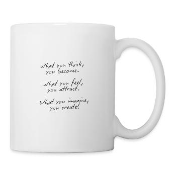 Mind & Manifestation – Inspirierendes Design - Tasse - Weiß - Rechts