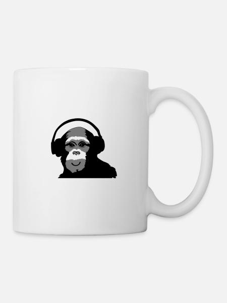 monkey smile - Mug - white