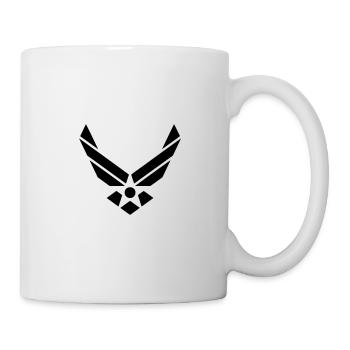 air force logo - Mug - white - Right