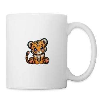 Baby tiger - Mug - white - Right