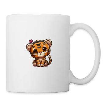 Baby Love Tiger - Mug - white - Right