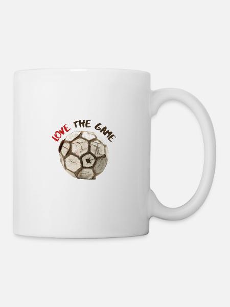 Shoot the ball - Tasse - Weiß