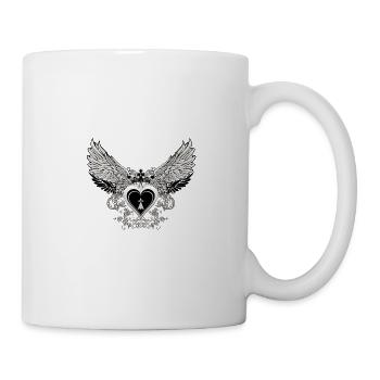 wings wing wing brittany of hearts of breizh - Mug - white - Right