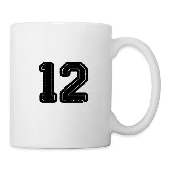 12 - Tasse - Weiß - Rechts