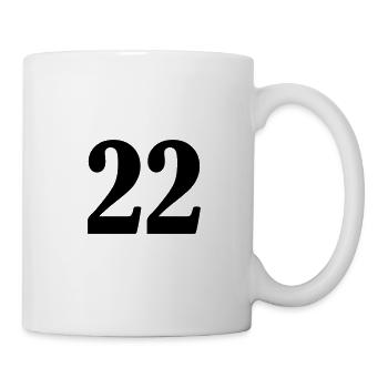 22 - Tasse - Weiß - Rechts