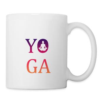 Yoga yoga - Tasse - Weiß - Rechts