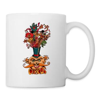 le cirque - Mug blanc - blanc - Droite