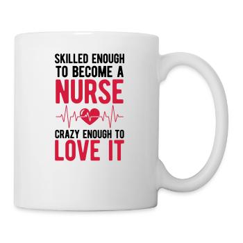Krankenschwester - Tasse - Weiß - Rechts