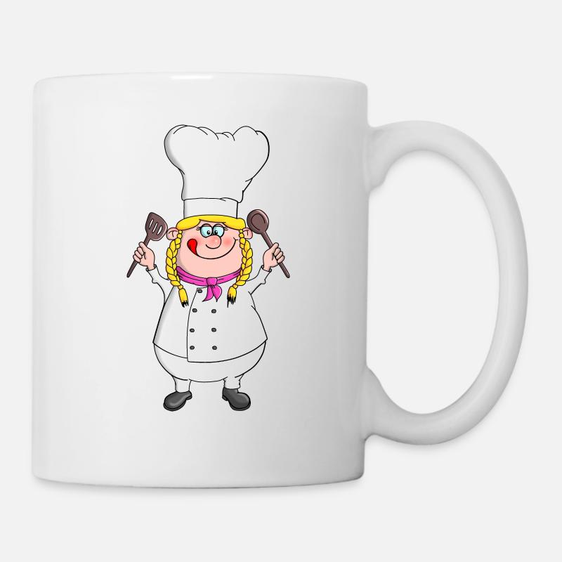 Cuisinier - cuisinier amateur - chef étoilé - Mug blanc - blanc