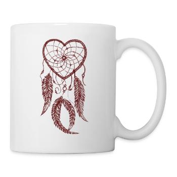 Attrape-rêves - Mug blanc - blanc - Droite